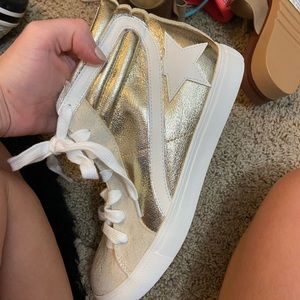 High top star sneakers